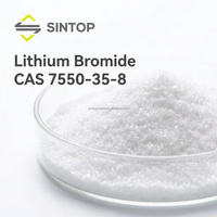 Bromure de lithium haute pureté 50% 55% solution liquide 99% poudre CAS 7550-35-8 pour refroidisseur par absorption réfrigérant