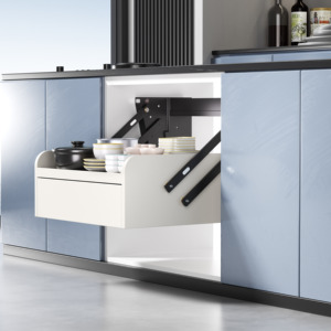 OEM/ODM Lift-Up <b>Small</b> Appliance Storage System Under <b>Kitchen</b> <b>Cabinets</b> TSD <b>Small</b> Appliance Storage - Product Image 3