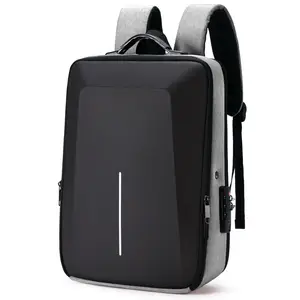 กระเป๋าเป้สะพายหลังแบบแข็งสำหรับผู้ชาย, กระเป๋าเป้สะพายหลัง2023 EVA Shell 17.3 "15.6ความจุขนาดใหญ่ USB คอมพิวเตอร์