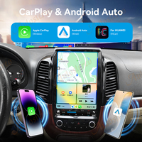 Android 10,0 para Hyundai Santa Fe 2006, 2007, 2008-2012 navegación GPS del coche de la Unidad de Auto estéreo grabadora de Radio Multimedia IPS