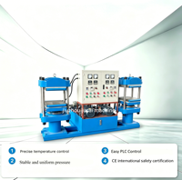 Presse hydraulique industrielle pour la vulcanisation des plaques, machine de pressage à chaud pour la fabrication de produits en caoutchouc et le moulage de joints toriques et de semelles en caoutchouc