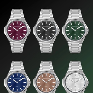 2025 New Fashion Wristwatch Quartz <b>Watch</b> for Mens Blue Color 316L Stainless Steel Sapphire Crystal 100M Waterproof - Product Image 5