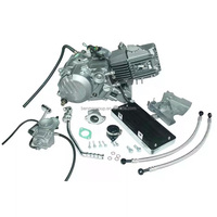 Moteur complet de moto à 4 temps haute performance CDI ZS190CC W190 ZS212 W212 horizontal 2 soupapes 5 vitesses