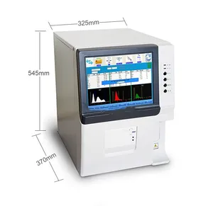 Mesin analisis darah otomatis 3 bagian dokter hewan 3 bagian tes CBC diferensial mesin analisis darah otomatis