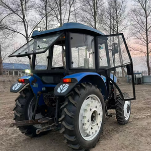 Tracteur à roues d'occasion Shuangjia Shanghai SNH704, 70 CV, moteur diesel <span class=keywords><strong>4</strong></span> cylindres, boîte de vitesses à quatre roues motrices, robuste et durable, Shandong Rural/Farm - Product Image 2