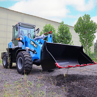 Mini Caricatore Approvato CE da 5000kg, Nuovo Mini Caricatore 4WD per Uso Agricolo, Caricatore Frontale in Vendita