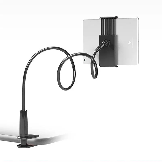 Adjustable Flexible Long Arm Mobile Phone Holder Bed Gooseneck Mount Tablet Holder Flexible Desk Lazy Neck Phone Holder