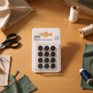 Broches a Presión Ilan de 12 mm, Negros, 12 Piezas - Product Image 3