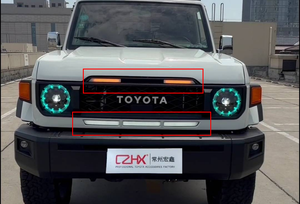 Fari di guida a LED medi 2024 LC76 con indicatori di direzione per TOYOTA Land Cruiser LC76 2024 - Product Image 6