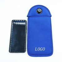Casier magnétique personnalisé pour lycéens Sacs de sécurité pour téléphone portable Pochette RFID en néoprène Sac pour téléphone portable verrouillable par caméra
