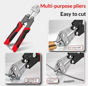 เครื่องตัดโบลต์ขนาดเล็ก, คีมตัดมือ, วัสดุเหล็กโครเมี่ยมวาเนเดียม - Product Image 3