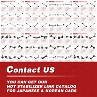 Parti di Sospensione Auto KINGSTEEL, Barra Stabilizzatrice Anteriore e Posteriore per Honda CRV, Civic, Fit, Accord, Jazz