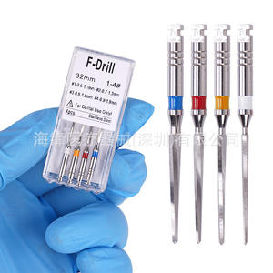 Brocas Dentales F-Drill de 32 mm de Acero Inoxidable para Limas de Conductos de Fibra Óptica, Escariadores Tipo U y Tipo F - Product Image 5
