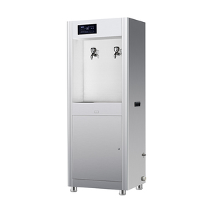 Bebedero caliente de dos grifos vertical comercial y dispensador de agua ordinaria para purificar el dispensador de agua escolar - Product Image 3