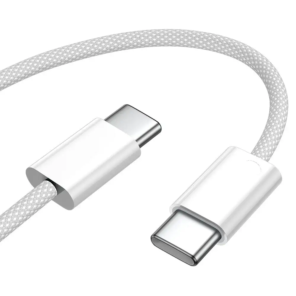 Nylon geflochtenes Ladekabel Daten-Synchronisierung Schnellladekabel USB zu USB C Kabel USB2.0 480Mbps PD60W 3A Schnellladekabel für iPhone 15