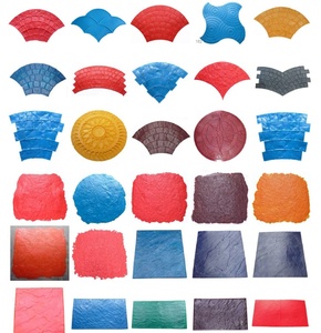 Juego de sellos de hormigón sin costura de pizarra con textura de impresión de cemento - Product Image 6