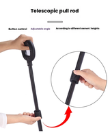 Poussette d'entrée inclinable réglable pour animaux de compagnie, pliable, capacité 7,5 kg, chariot de courses double usage pour chiens et chats, idéal pour la ville - Vente chaude
