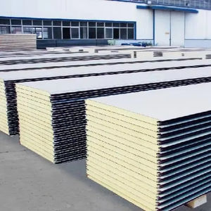 แผ่นผนังฉนวนกันความร้อนแบบรักษ์โลก ทนทานต่อน้ำและไฟ สำหรับห้องเย็นและโรงงานที่มีอุณหภูมิสูง - Product Image 1