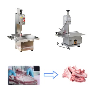 Scie à viande et à os électrique industrielle DJ250, machine <span class=keywords><strong>de</strong></span> découpe <span class=keywords><strong>de</strong></span> viande congelée, coupe-os, équipement <span class=keywords><strong>de</strong></span> <span class=keywords><strong>boucherie</strong></span> - Product Image 1
