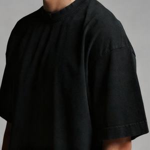 Camiseta Extra Grande con Hombros Caídos, 280g, 100% Algodón, Corte Recortado Personalizado OEM, Camiseta para Hombre - Product Image 3