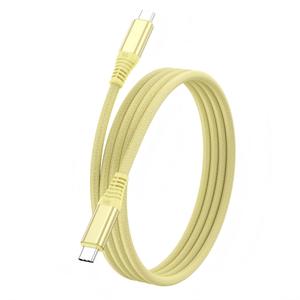 สายชาร์จเร็วแบบถัก PD3.1 Type‑C กำลังสูง 240W สายชาร์จแบบทนทานป้องกันการพันกันสำหรับอุปกรณ์ USB‑C หลายชนิด - Product Image 2