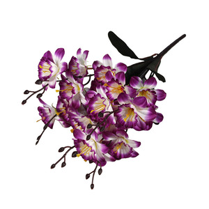 Fleurs artificielles en soie de narcisse et de magnolia à cinq branches - Décoration douce pour l'aménagement intérieur et extérieur - Vente en gros à l'exportation - Product Image 5