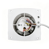 Ventilateur extracteur d'air silencieux à flux d'air puissant APC-15B en plastique ABS, monté au plafond, haute efficacité, pour la maison, la toilette, la cuisine