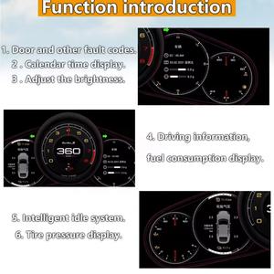 Panel de Instrumentos LCD de 12.3 Pulgadas para Porsche Cayenne 2011-2017, Panel de Cristal para el Tablero, Velocímetro, Instrumento de Cabina - Product Image 5