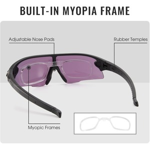 Scycn Polarized Cycling <b>Sunglasses</b> Full Rim Windproof Sport Eyewear <b>For</b> Outdoor Riding - Product Image 3