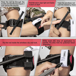 Desechable al por mayor Ce Primeros Auxilios emergencia gato torniquete Gen 7 torniquete médico - Product Image 5