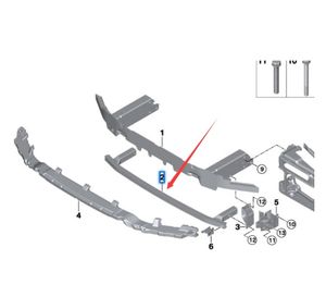 Telaio di Supporto Inferiore Anteriore OEM 51117399912 per <span class=keywords><strong>BMW</strong></span> X3 <span class=keywords><strong>X4</strong></span> G01 G02 - Product Image 2