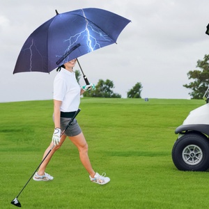 Shenzhen Factory Outlet Automatic Golf <b>Umbrella</b> Thermal Transfer Printing Dye Sublimation Printing UV Protection <b>Umbrella</b> - Product Image 6