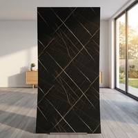 Lámina de PVC Impermeable con Diseño de Mármol, 3mm, 4x8FT, Panel UV con Diseño Gráfico para Decoración de Paredes Interiores Comerciales y Residenciales
