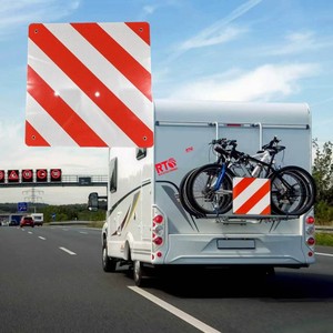 <span class=keywords><strong>Panneau</strong></span> d'avertissement réfléchissant 2-en-1 en gros <span class=keywords><strong>pour</strong></span> accessoires de porte-vélos de caravanes et <span class=keywords><strong>camping</strong></span>-cars espagnoles et italiennes - Product Image 1