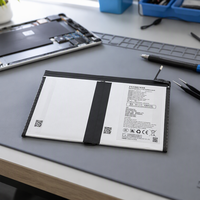 JJY3294175 8000mAh 3.85V Paket Baterai Li-ion Polimer Pouch dengan Papan Pelindung untuk Tablet Laptop 2-in-1