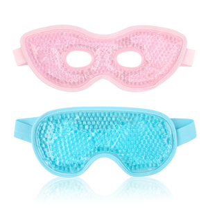 Masque pour les yeux chauffant, perles de gel, masque rafraîchissant, compresse chaude et froide pour un bon sommeil, soulagement des cernes - Product Image 1