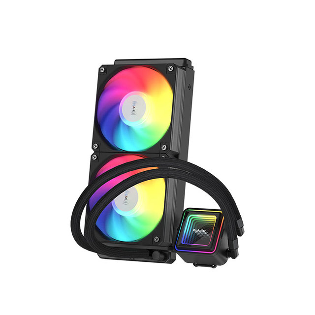 ProArtist UA240 RGB ARGB 240mm CPU Liquid Cooler 240mm Heatpipe Fan 12V Rated Efficient Computer PC Cooling Processor Box