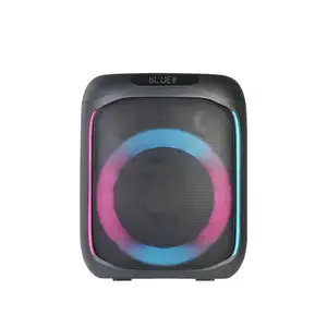 T mixer suara karaoke, speaker Bluetooth portabel dengan radio fm J B L partybox speaker mini bass super