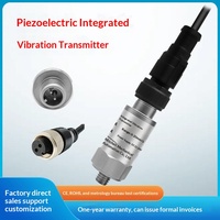 Capteur d'accélération piézoélectrique antidéflagrant IEPE, transmetteur de vibrations intégré à axe unique, détection de vibrations 4~20mA