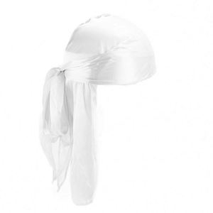 หมวกดูแร็กผ้าโพลีเอสเตอร์เนื้อนุ่มแบบขายส่ง หมวกคลุมศีรษะสำหรับผู้ป่วยเคมีบำบัด ผ้าพันคอ หมวกโจรสลัด ผ้าโพกหัวสตรีชาวมุสลิม สีพื้น จัดส่งรวดเร็ว แฟชั่น - Product Image 6