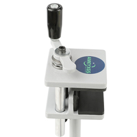 Support de réglage d'arc en métal AMEYXGS AME Bow Vise avec 6 trous de fixation pour table d'atelier de tir à l'arc