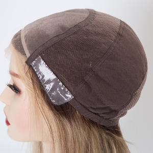 <span class=keywords><strong>Perruque</strong></span> médicale pour patients en <span class=keywords><strong>chimiothérapie</strong></span>, construction de bonnet ultra-réaliste avec mouvement de cheveux naturel, indétectable, prête à porter - Product Image 5