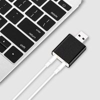 Orico — carte son externe USB vers Jack 3.5mm, adaptateur pour casque, Microphone virtuel 7.1 Ch