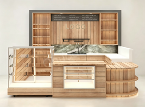 Diseño de Interior Moderno de Lujo para Cafetería y Panadería | Solución Integral de Mostradores y Exhibidores Personalizados Diseño Completo a Medida para Tiendas - Product Image 6