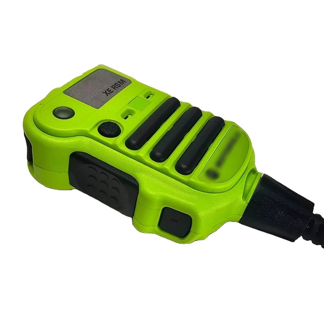 New XERSM Remote Plastic Wireless Noise Cancelling 3.5mm Speaker Microphone for Walkie Talkie