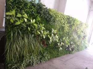 الغابة نمط مخصص العمودي النباتات جدار الاصطناعي نبات معلق علي الحائط الأخضر العشب جدار للمنزل الديكور - Product Image 6