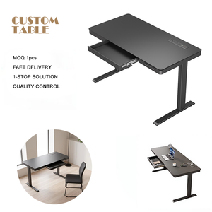 <span class=keywords><strong>Scrivania</strong></span> Elettrica Regolabile in Altezza con Motore Singolo, Design Ergonomico Moderno, Tavolo Intelligente per Computer - Product Image 1