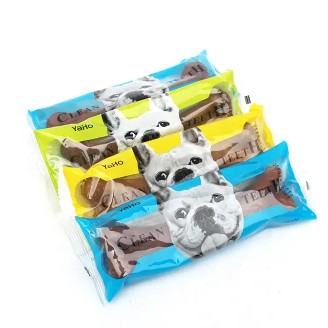 Vente en gros, 25g délicieux, saveur de poulet, friandises pour chien, os de lait pour chien