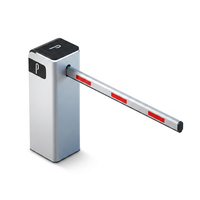 Barrière de contrôle d'accès intelligente pour parking, bras automatique anti-effraction, plusieurs types de bras disponibles, prise en charge OEM