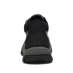 Scarpe Oxford da <span class=keywords><strong>Uomo</strong></span>, <span class=keywords><strong>Stivali</strong></span> da Lavoro e Sicurezza, Calzature Outdoor Basse con Lacci, per Escursionismo e Backpacking, in Vera Pelle di Vacchetta e Cotone, Taglie Grandi - Product Image 4